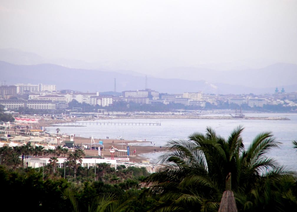 Blick Richtung Side Trendy Aspendos Beach Hotel