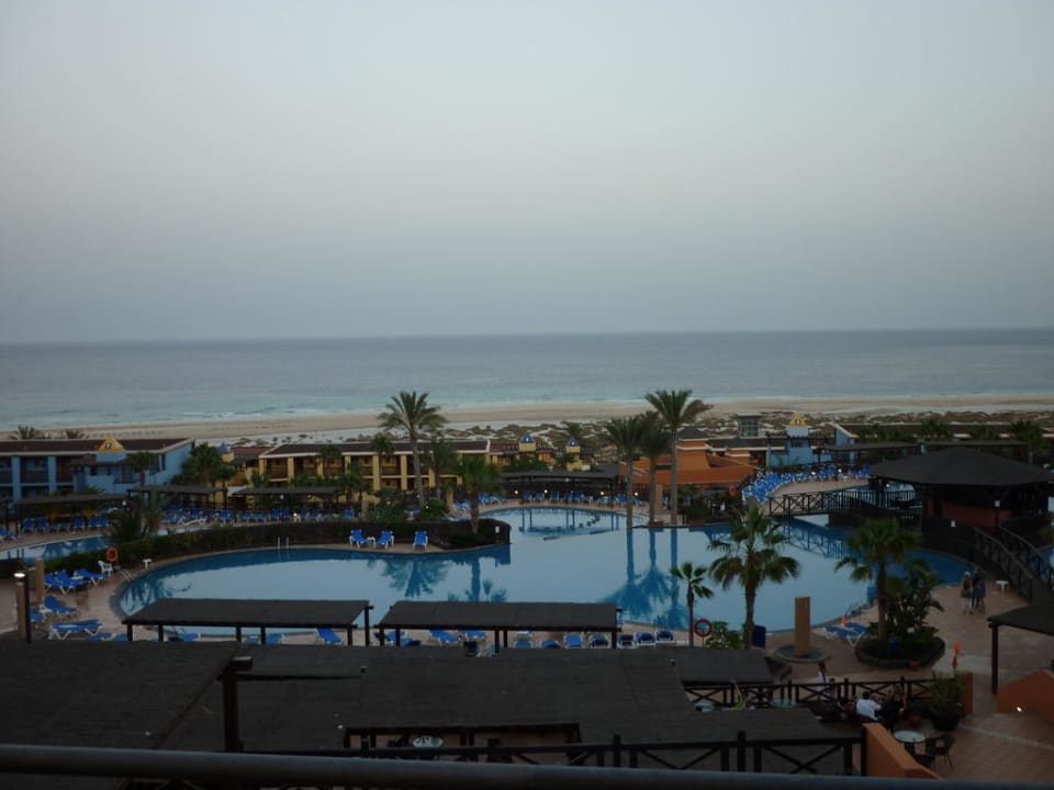 Blick von der Terrasse in der 2. Etage Occidental Jandía Playa