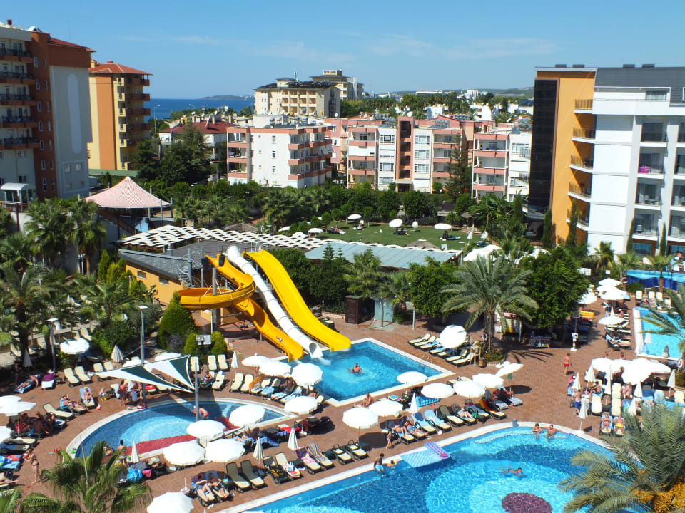 Blick vom Balkon My Home Resort