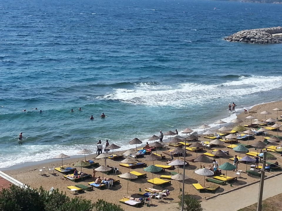 Blick vom Balkon Hotel Grand Efe