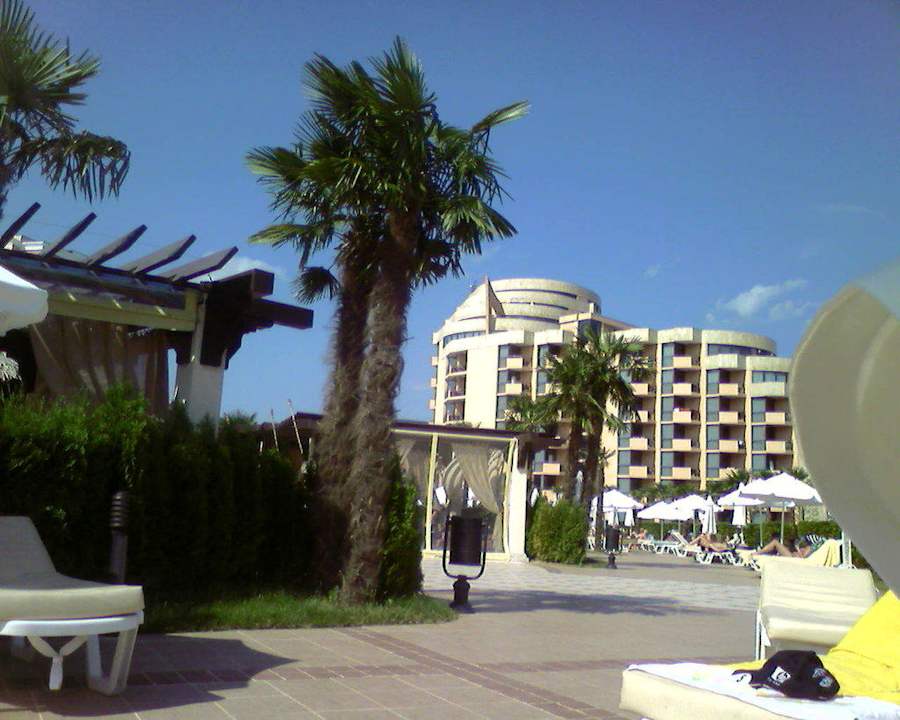 Bick vom Liegestuhl DIT Majestic Beach Resort