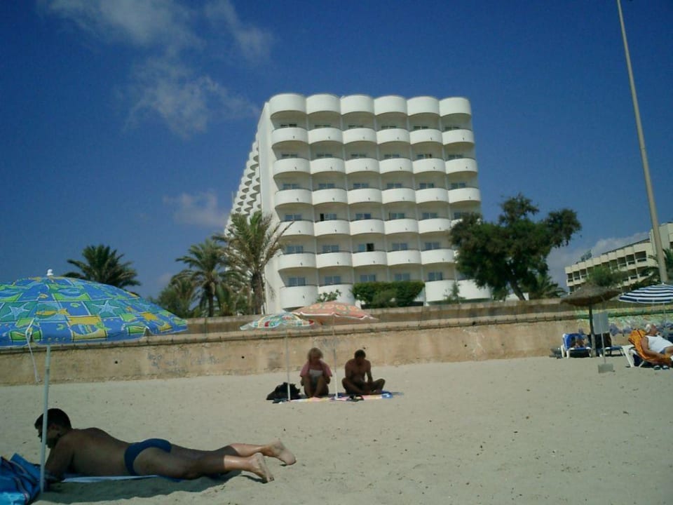 Hotel vom Strand aus Hipotels Hipocampo Playa