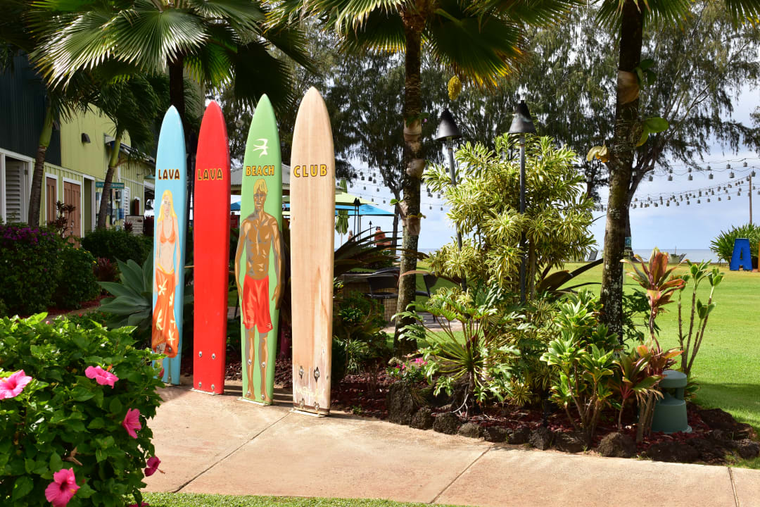 Gartenanlage Kauai Shores Hotel