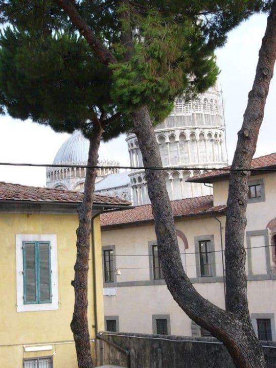 Ausblick auf den Turm Villa Kinzica Pisa