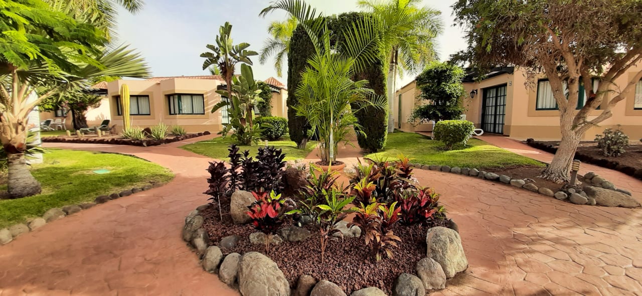 Gartenanlage allsun Hotel Esplendido