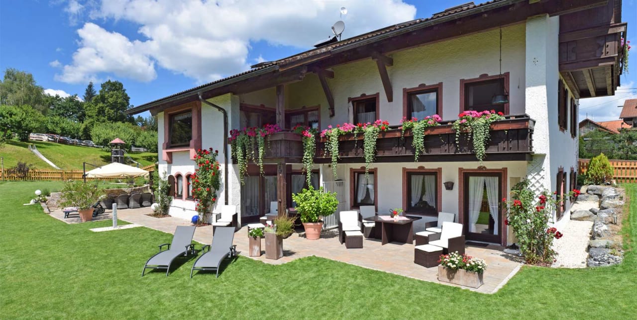 Gartenanlage Kuschel's Panorama Landhaus