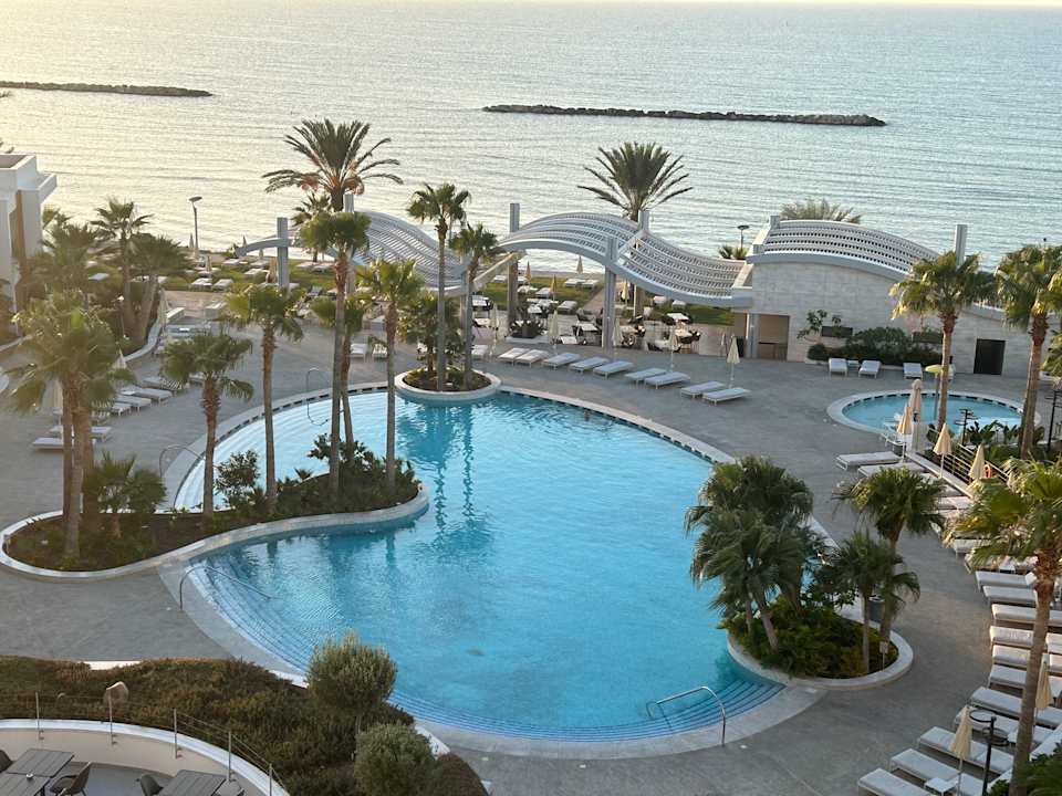 Ausblick Radisson Beach Resort Larnaca