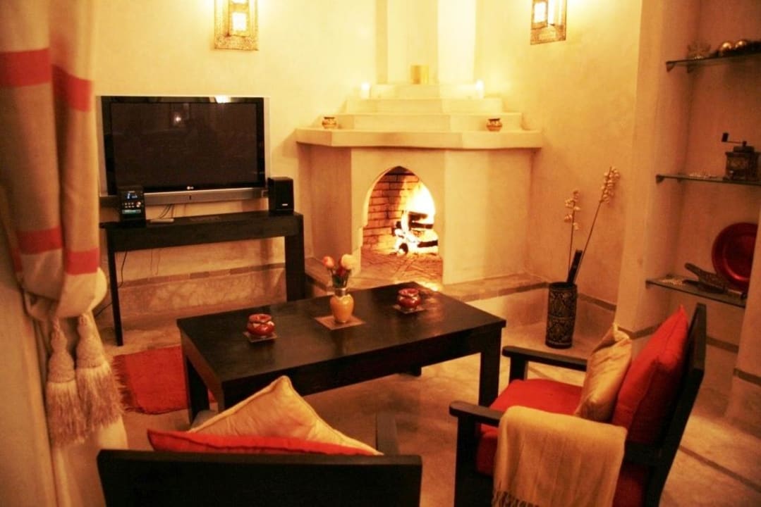 Fernseh- und Leseraum Guest House Riad Diana