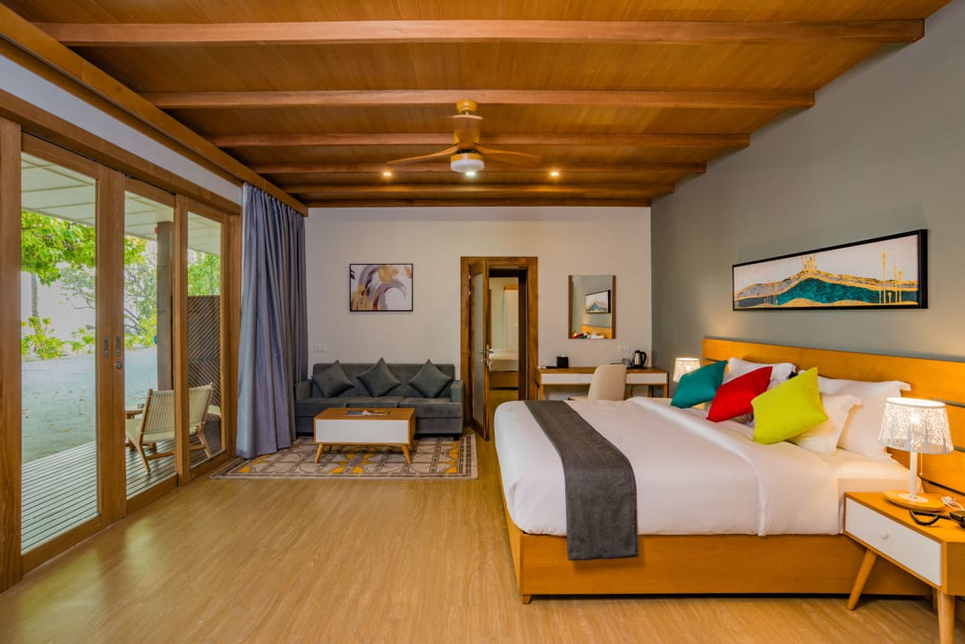 Zimmer Fiyavalhu Resort Maldives