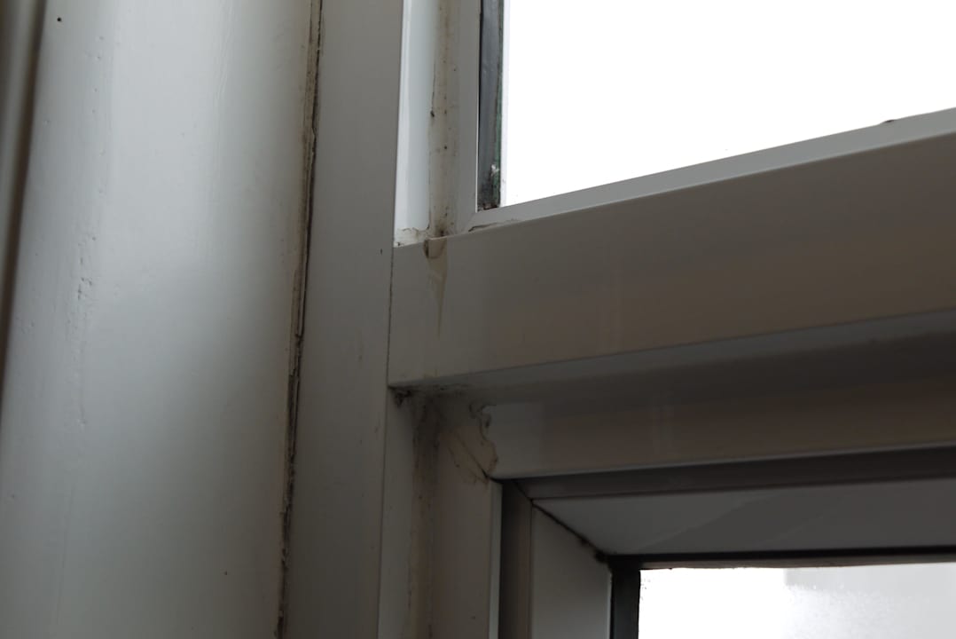 Mould at the window Hotel Thaison Palace