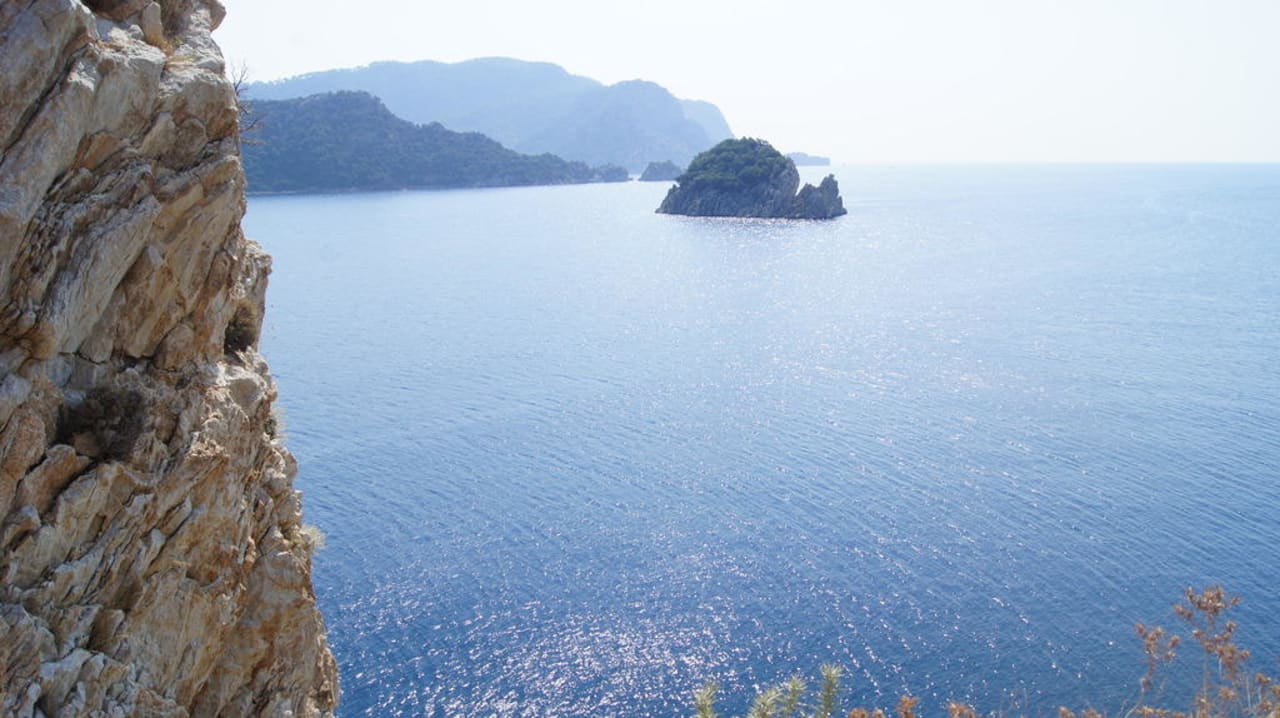 Widok ze skały, Hotel Portofino