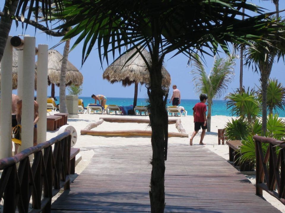 Weg zum Strand Iberostar Selection Paraiso Maya Suites