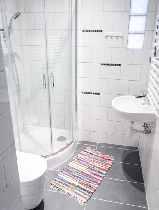 Wspólna łazienka Hobo Hostel Gdynia