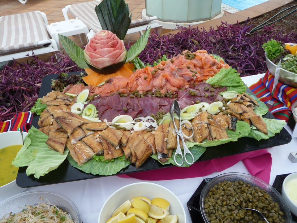 Eine wahrhaft tolle Fischplatte beim Barbecue Pestana Grand Ocean Resort