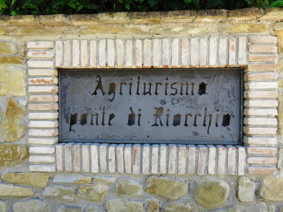Außenansicht Agriturismo Ponte di Riocchio