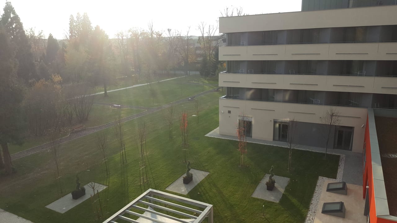 Blick vom Balkon Thermal Hotel Balance Lenti