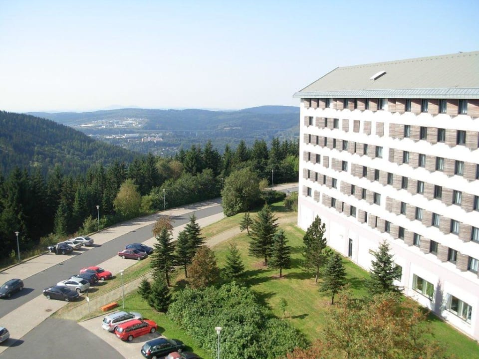 Blick aus Zimmer 6. OG Ringberg Hotel