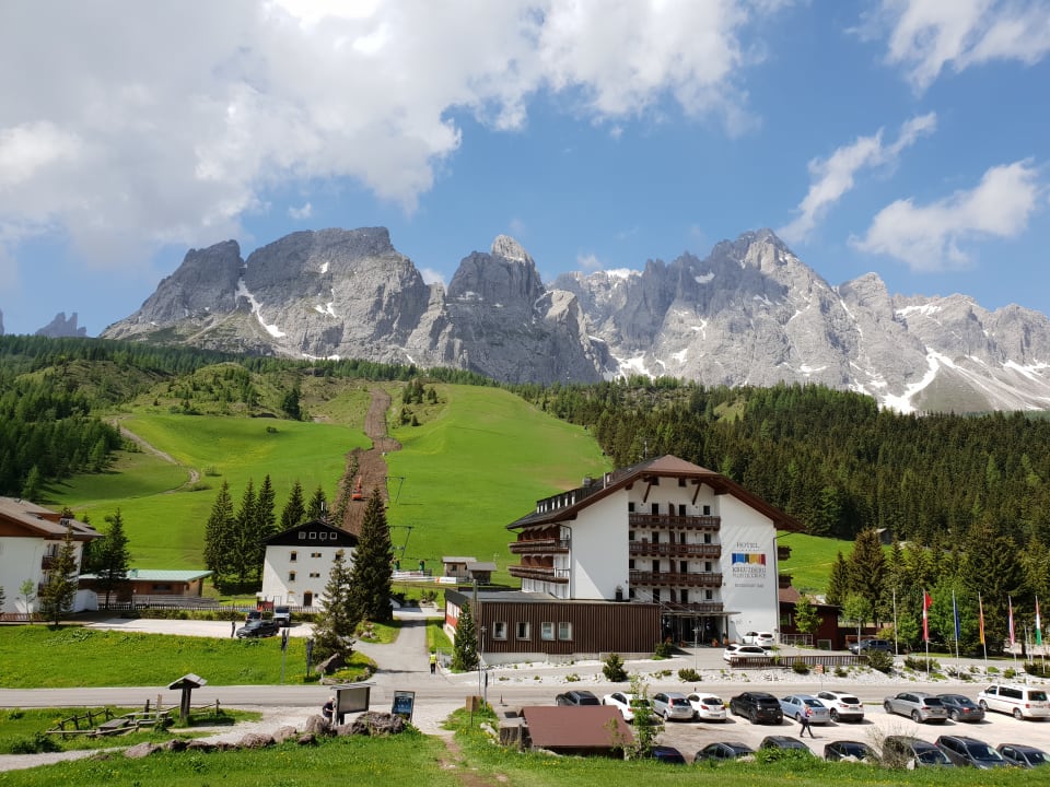 Blick aufs Hotel  Hotel Kreuzberg Monte Croce