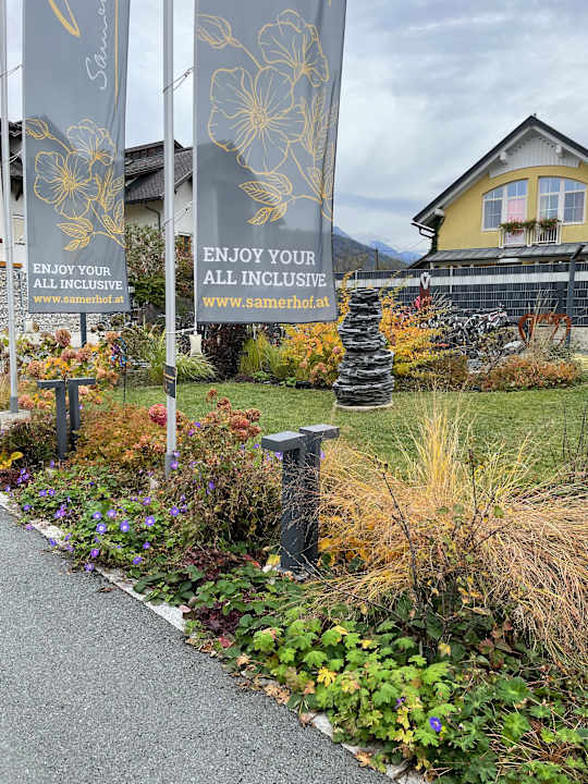 Außenansicht Hotel Samerhof und Nebenhäuser