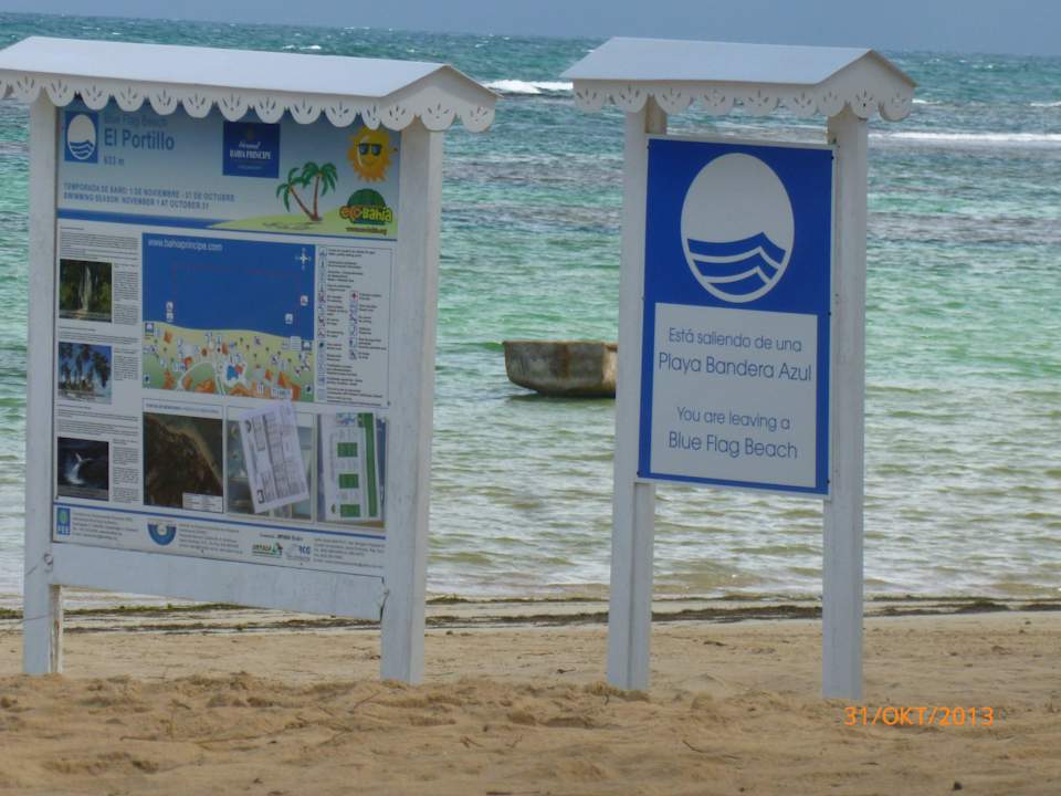 Überwachter Strandbereich Bahia Principe Grand El Portillo