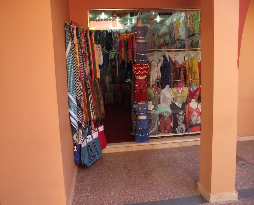 Lädchen in der Shoppingmeile im Hotel Pickalbatros Alf Leila Wa Leila Resort - Neverland Hurghada