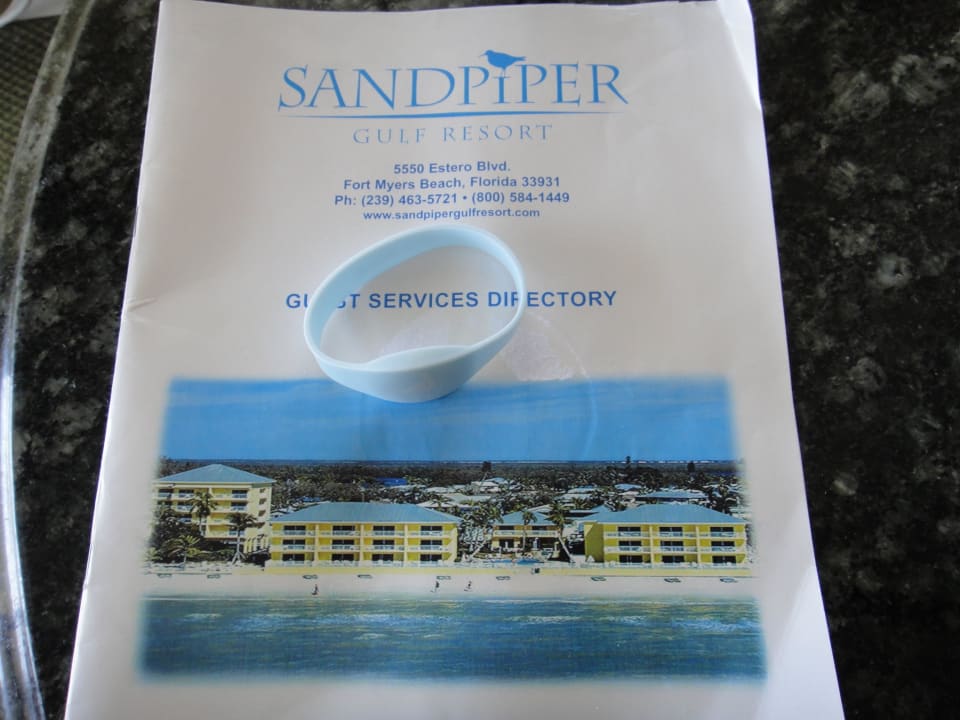 Prospekt mit speziellem key Hotel Sandpiper Gulf Resort