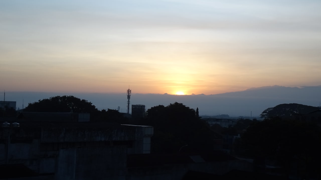 Ausblick Ascent Hotel & Cafe Malang