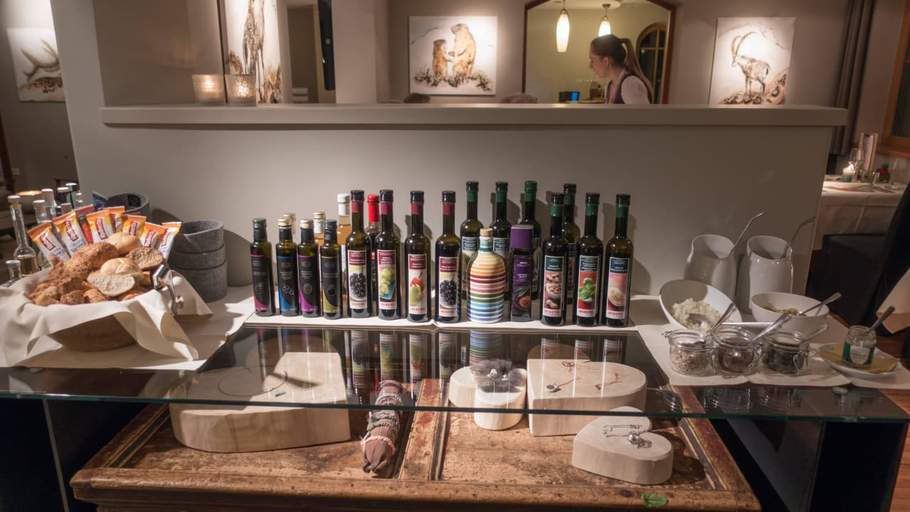 Öl- und Dressingauswahl! Charmehotel Friedrich