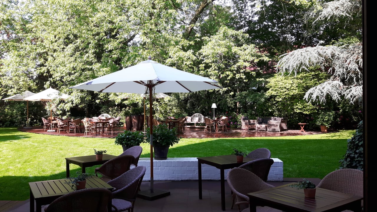 Herrlicher Garten Privathotel Lindtner Hamburg