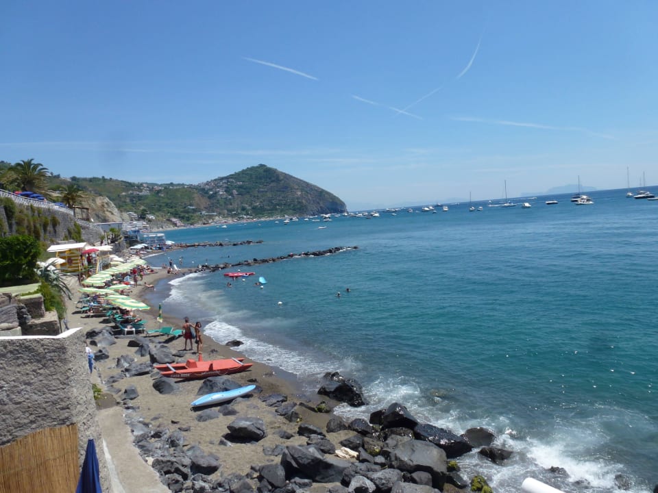 Blick von der Terrasse Hotel Casa Rosa Terme