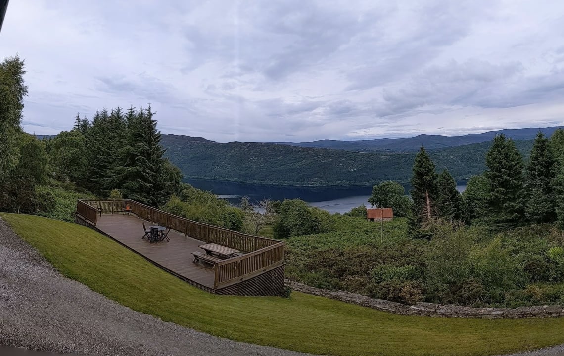 Ausblick Drovers Lodge