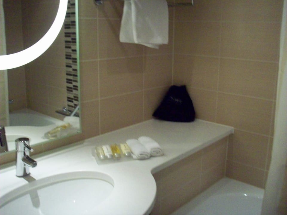 Blick ins Bad Hilton Garden Inn Frankfurt Airport