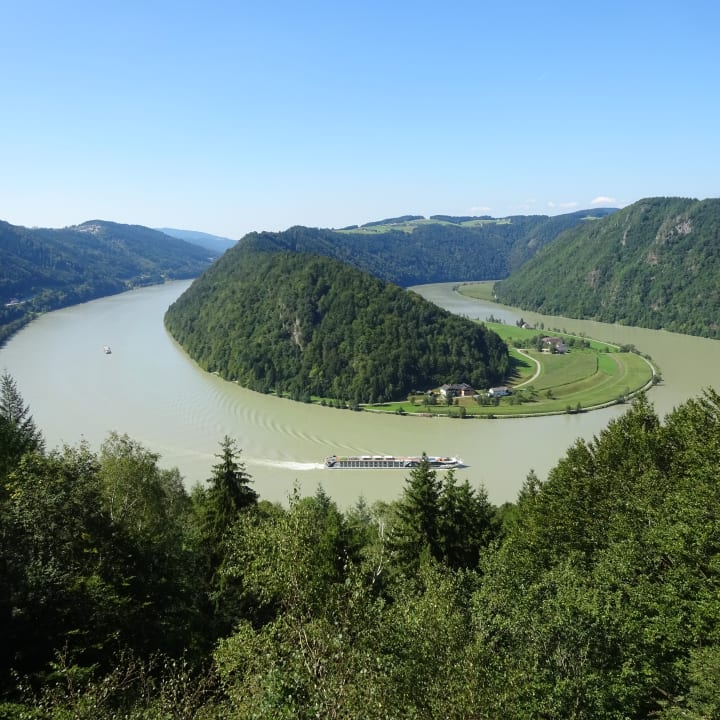 Ausblick Riverresort Donauschlinge