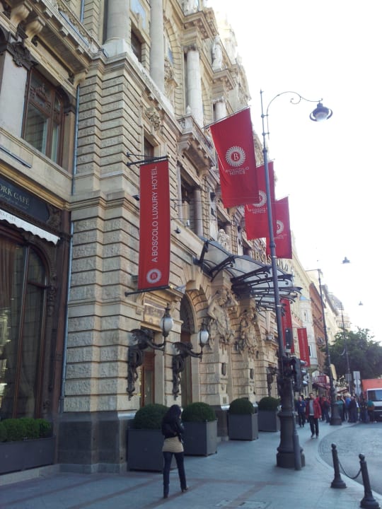 Eindrucksvolle Fassade Anantara New York Palace Budapest Hotel
