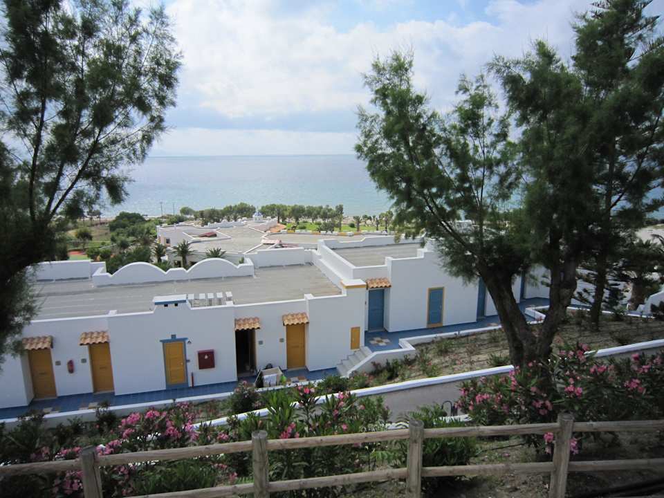 Ausblick vom Zimmer Lagas Aegean Village