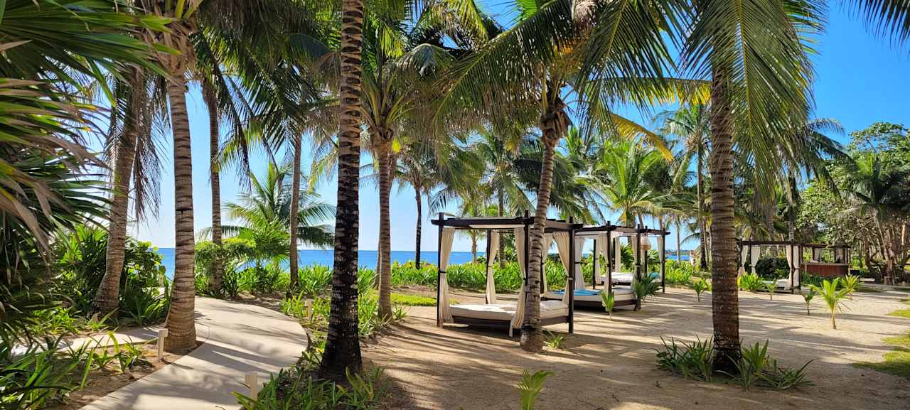 Gartenanlage Akumal Bay Beach & Wellness Resort