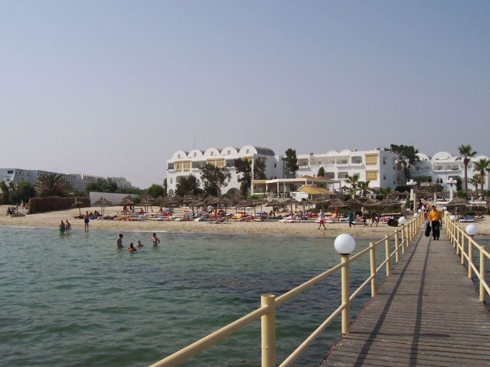 Blick auf den Strand Alassio Hotel and Thalasso