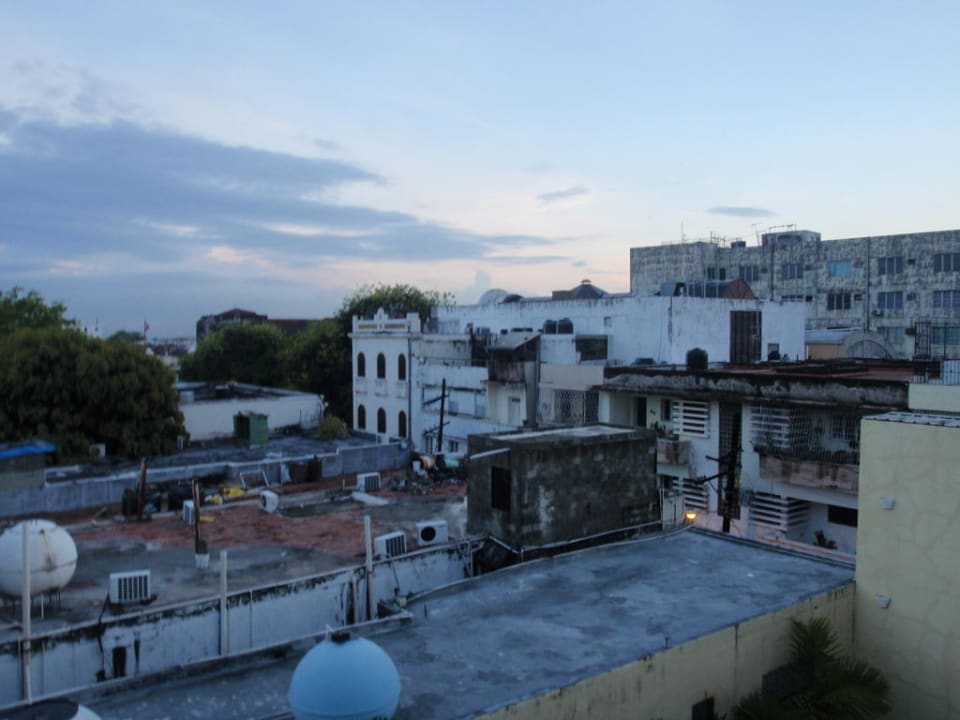 Sicht vom Zimmer über Santo Domingo Hotel Hodelpa Caribe Colonial