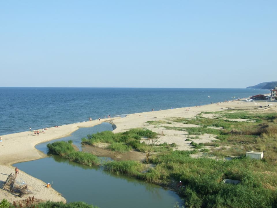 Ausblick aus dem Zimmer Richtung Obzor Sol Luna Bay