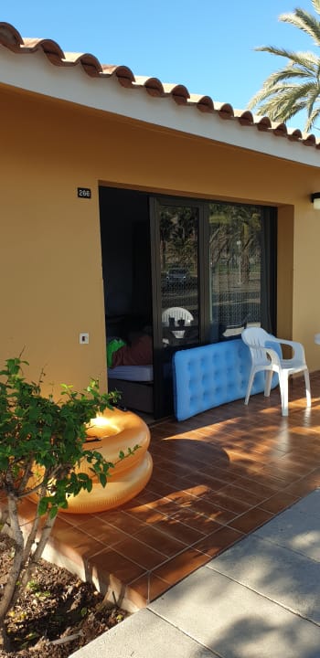 Außenansicht Bungalows Parque Bali