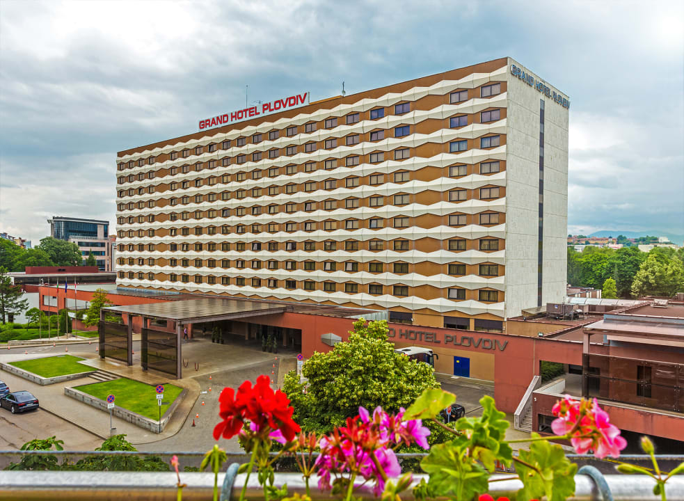 Ausblick Grand Hotel Plovdiv