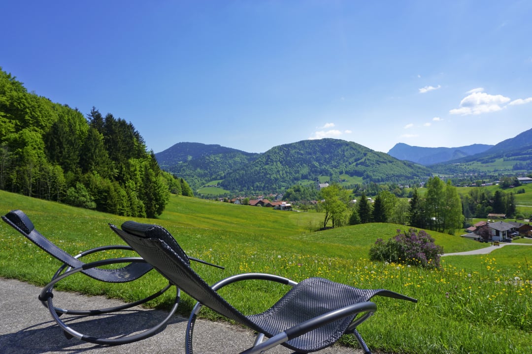 Ausblick Ferienwohnung Obersteinberg-Hof