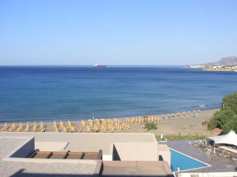  Ausblick von Zimmer 446 Atlantica Mikri Poli Crete
