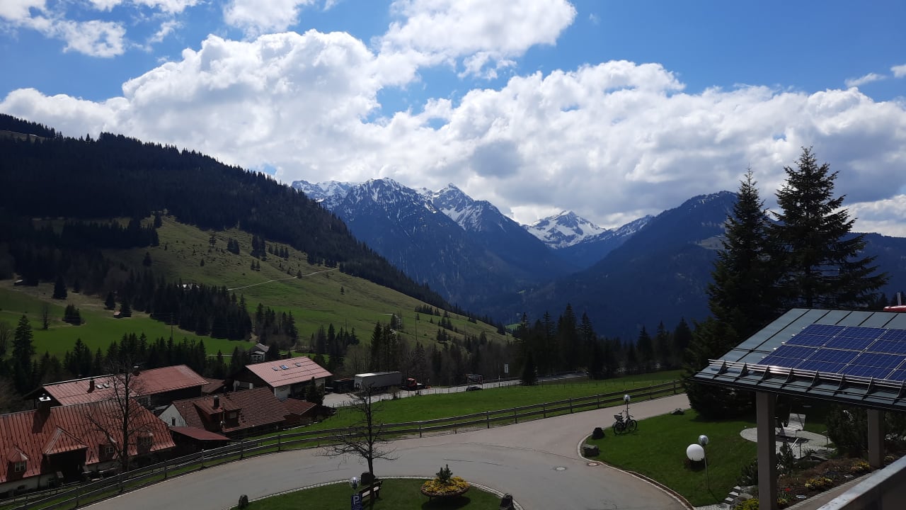Ausblick Oberjoch - Familux Resort