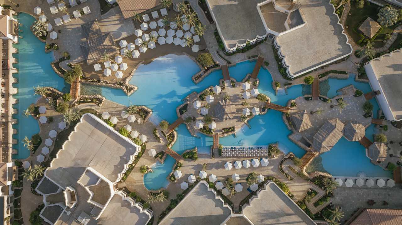 Außenansicht Ghazala Gardens