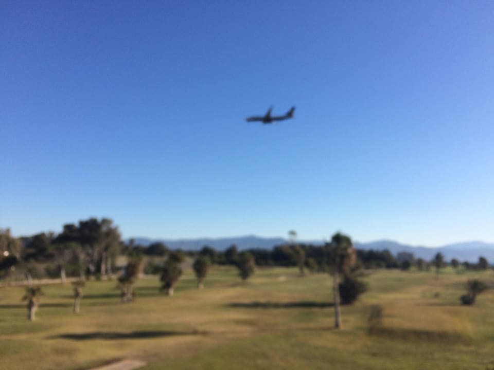 Wenig Lärm von Flugzeugen Hotel Parador de Malaga del Golf