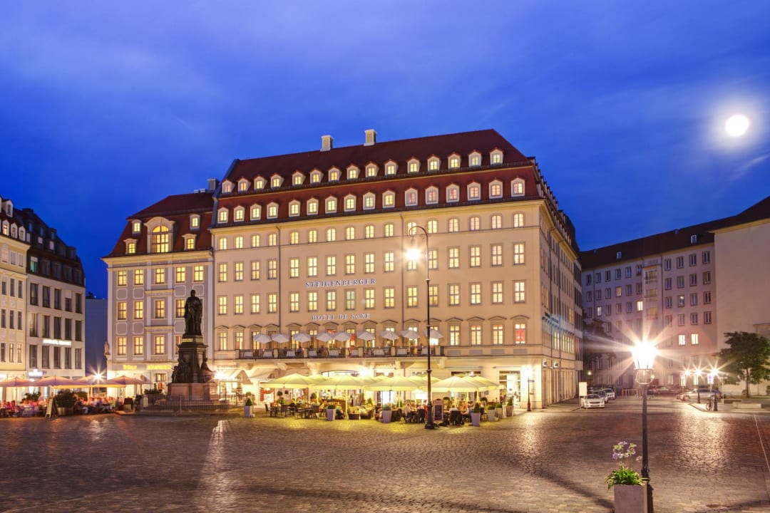 Außenansicht Steigenberger Hotel de Saxe