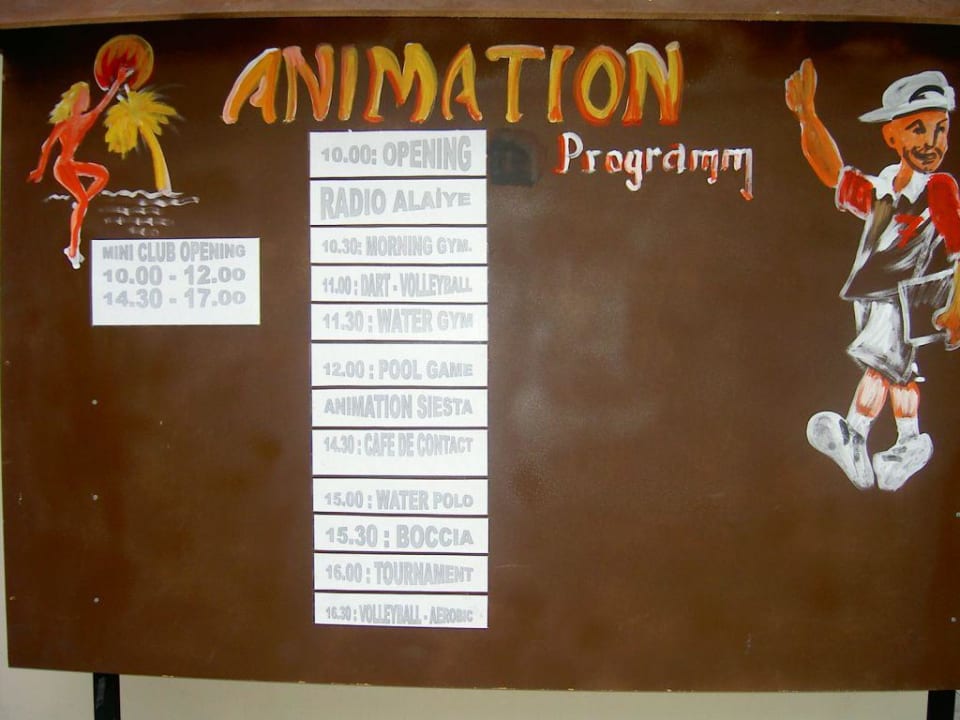 Animationsprogramm Alaiye Resort & Spa