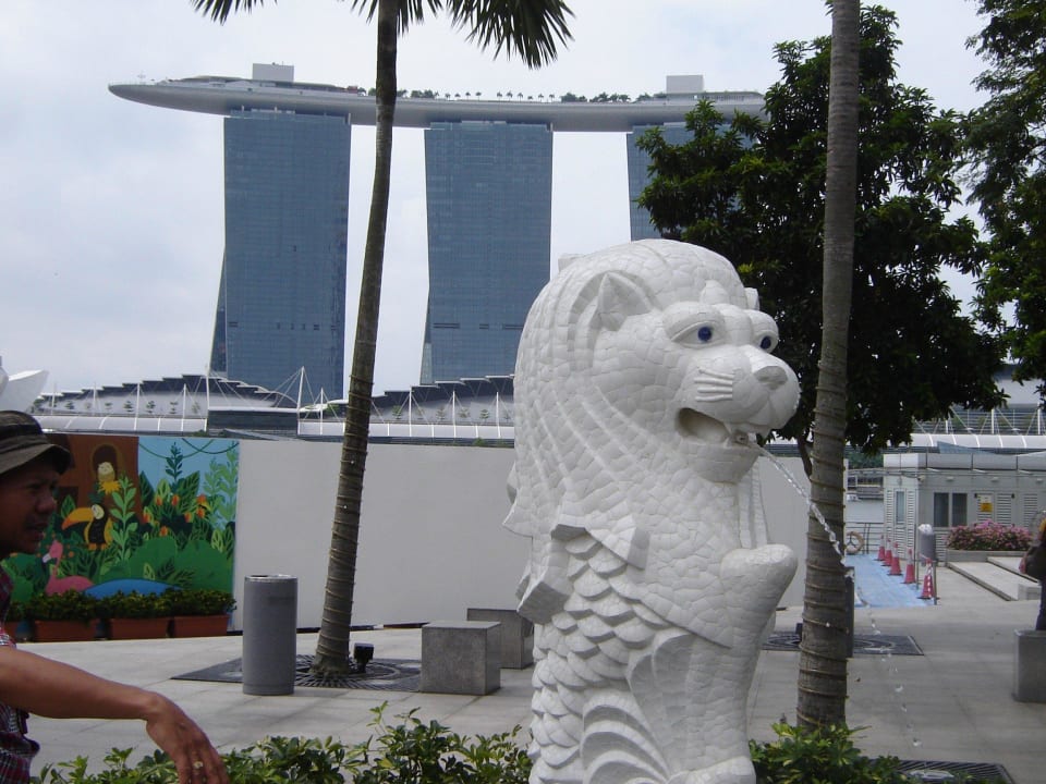 Umgebung  Marina Bay Sands
