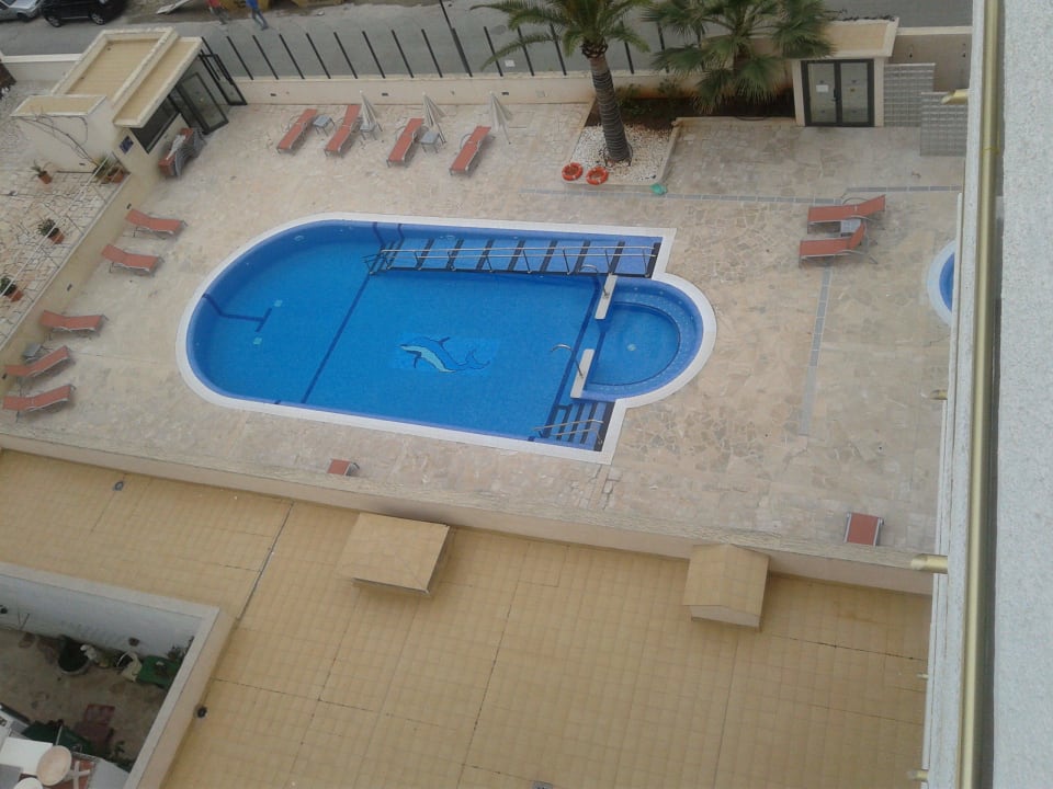 Pool von oben Hotel Biniamar